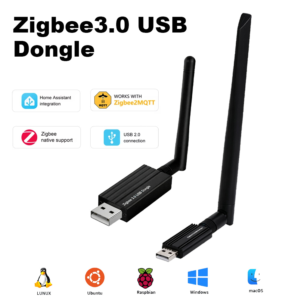 Zigbee 3.0 USB Dongle  Zigbee2 - đánh giá và giá Zigbee Coordinator Stick