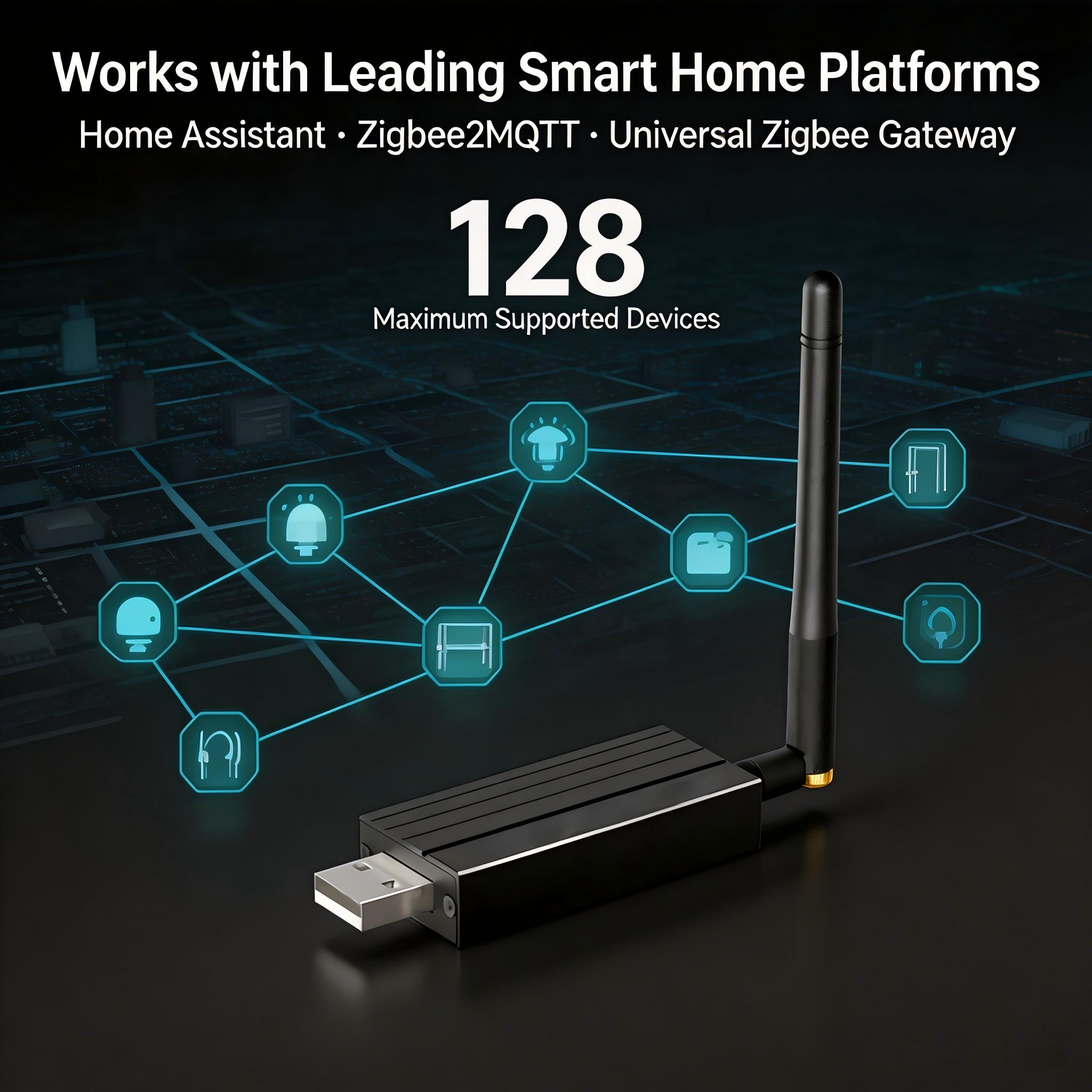 Zigbee 3.0 USB Dongle  Zigbee2 - đánh giá và giá Zigbee Coordinator Stick