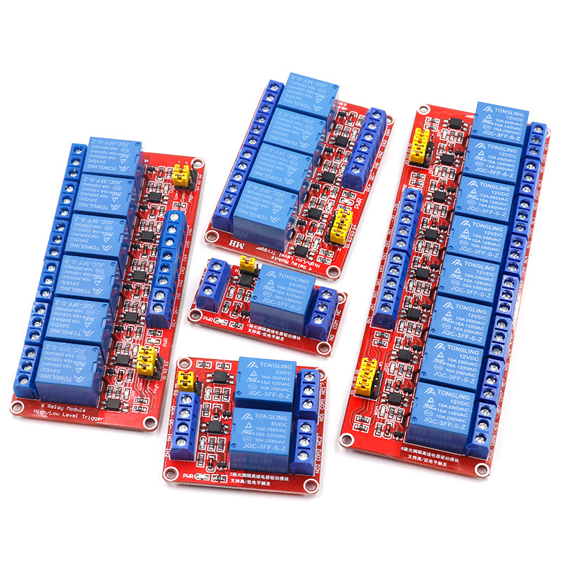 1/2/4/8-channel 5v/12v/24v Rel - đánh giá và giá Relay 8 Channel Board