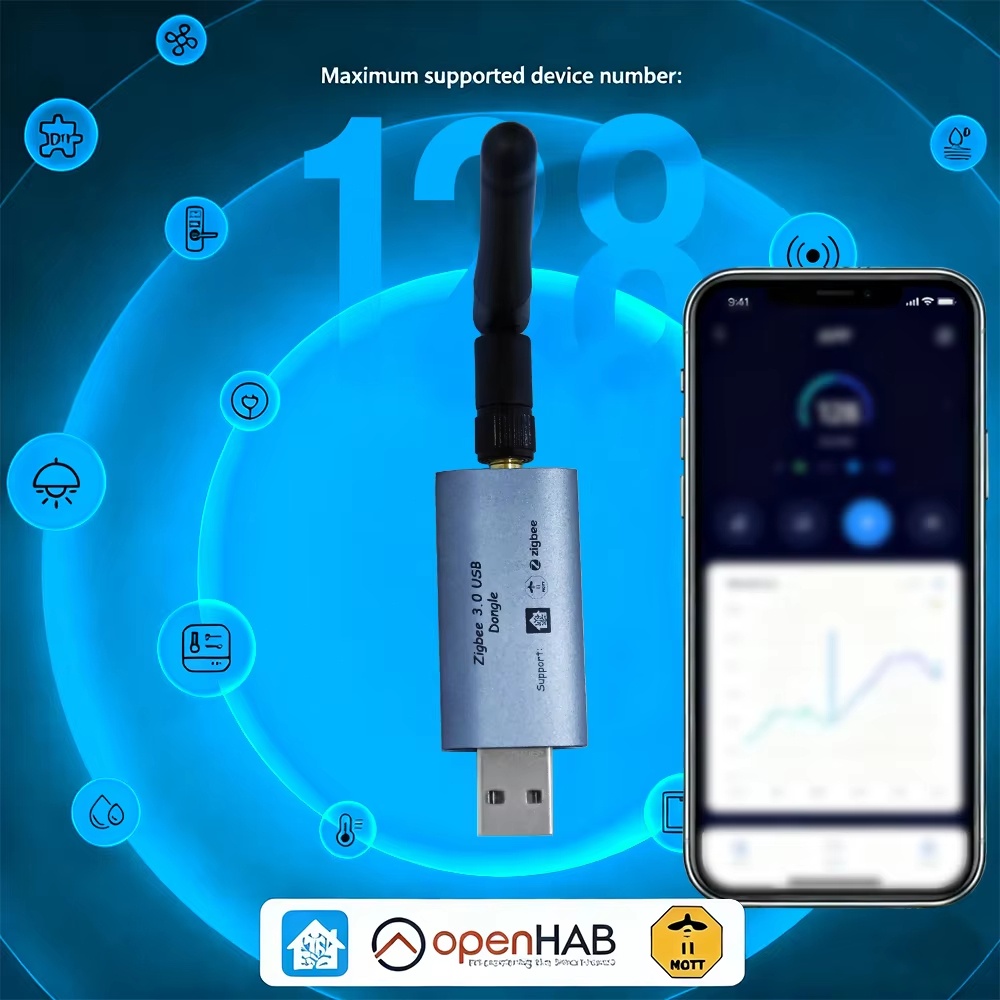 Zigbee 3.0 USB Dongle-E Zigbee - đánh giá và giá Zigbee Coordinator Stick