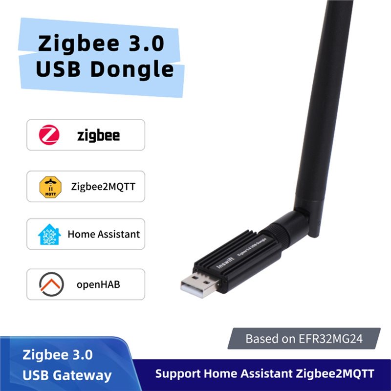 ABDE-EFR32MG24 Zigbee 3.0 USB  - đánh giá và giá Zigbee Coordinator Stick