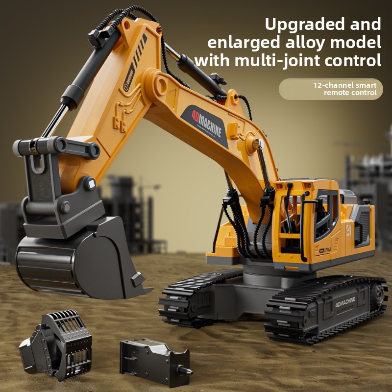 14CH 3-in-1 RC Alloy Excavator - đánh giá và giá Home Automation Tutorial