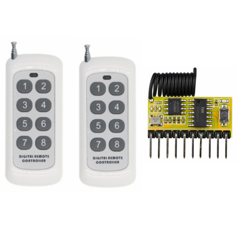 433MHz DC3V~5V 8CH Multi-Funct - đánh giá và giá 433Mhz Receiver Module